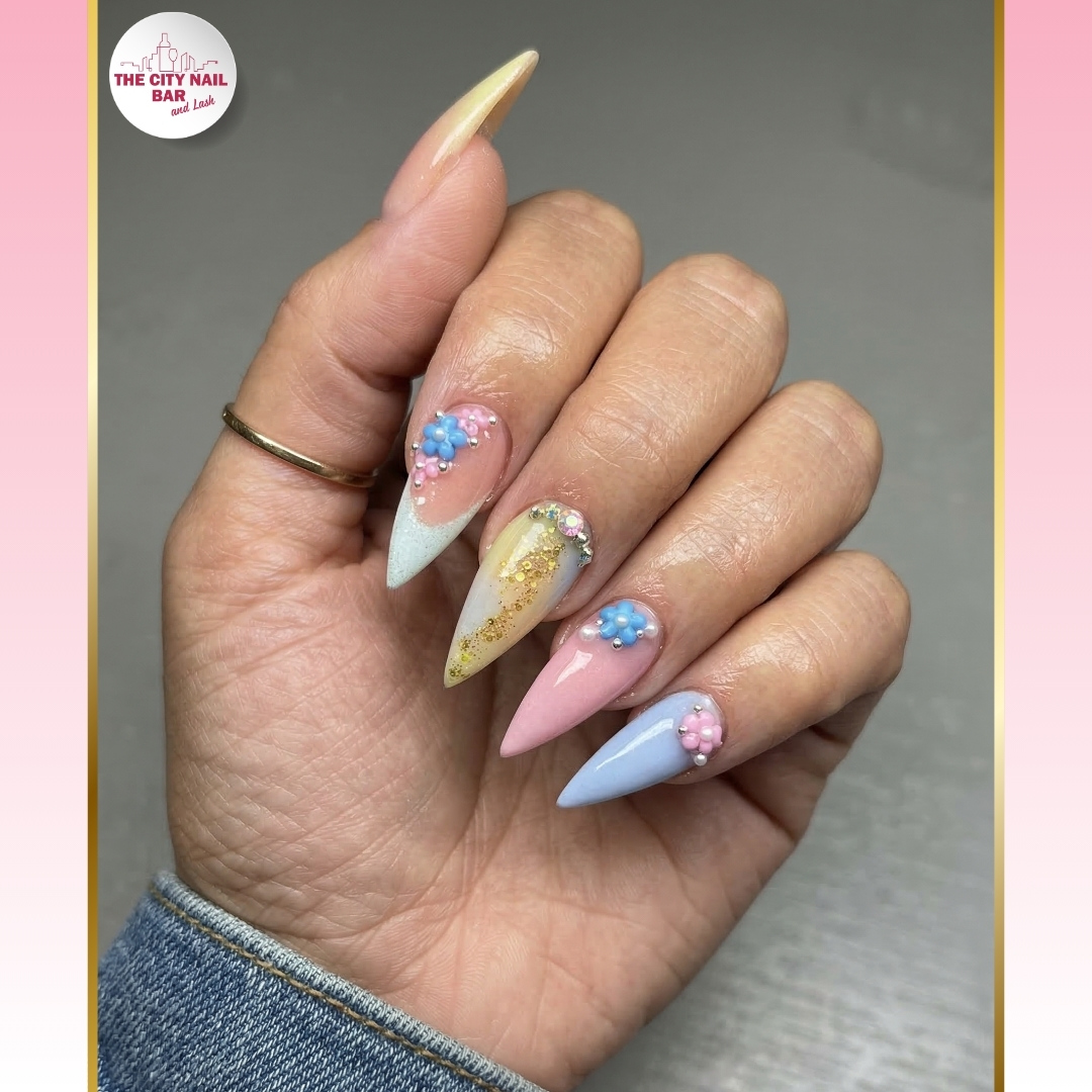 Recent nail art at the salon