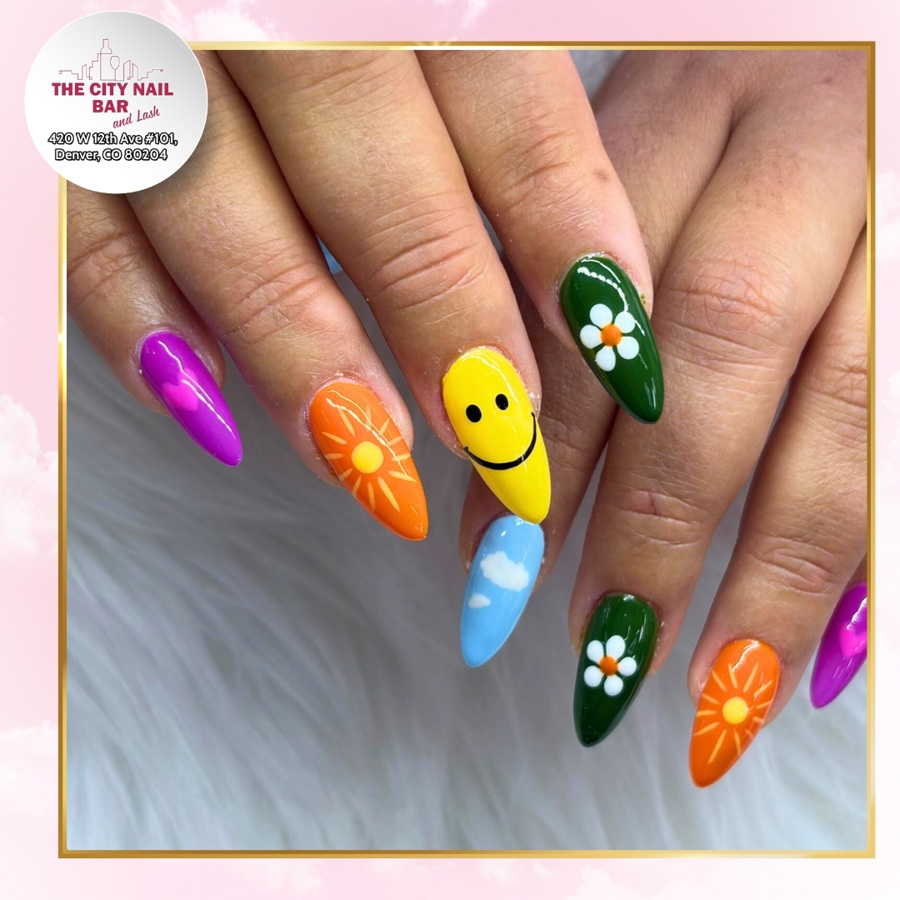 Recent nail art at the salon